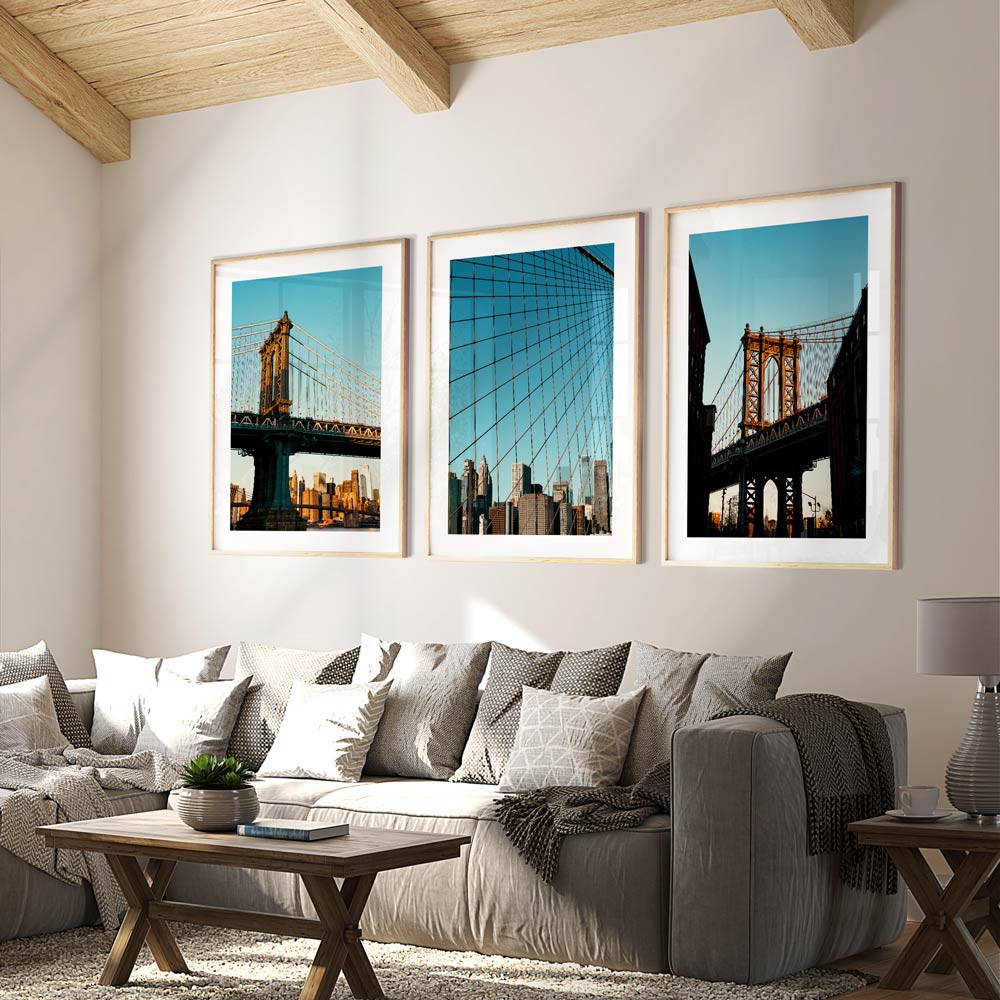 Dumbo Manhattan Bridge Art Print