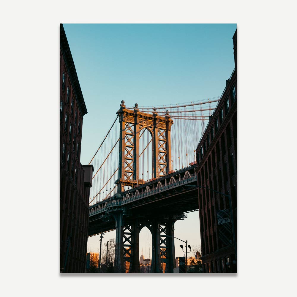 Dumbo Manhattan Bridge Art Print