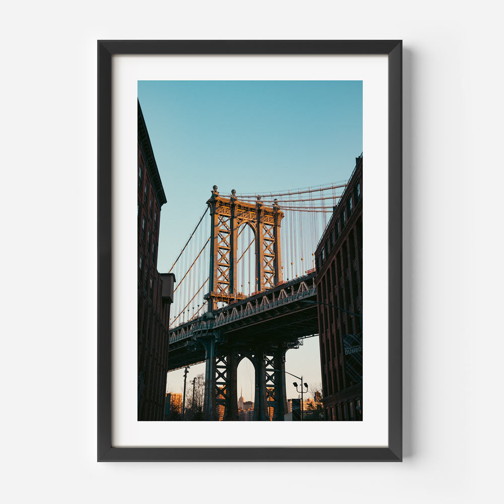 Dumbo Manhattan Bridge Art Print