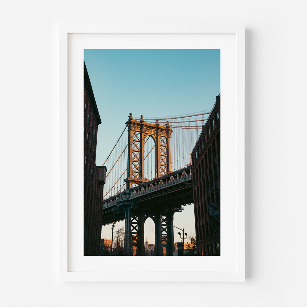 Dumbo Manhattan Bridge Art Print