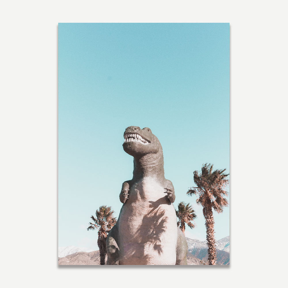 T Rex Palms Art Print
