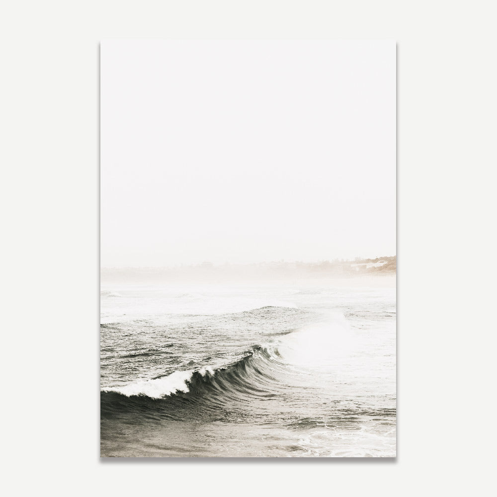 Eye-catching wall art print of a wave in North Maroubra, a must-have for art lovers and decor enthusiasts.