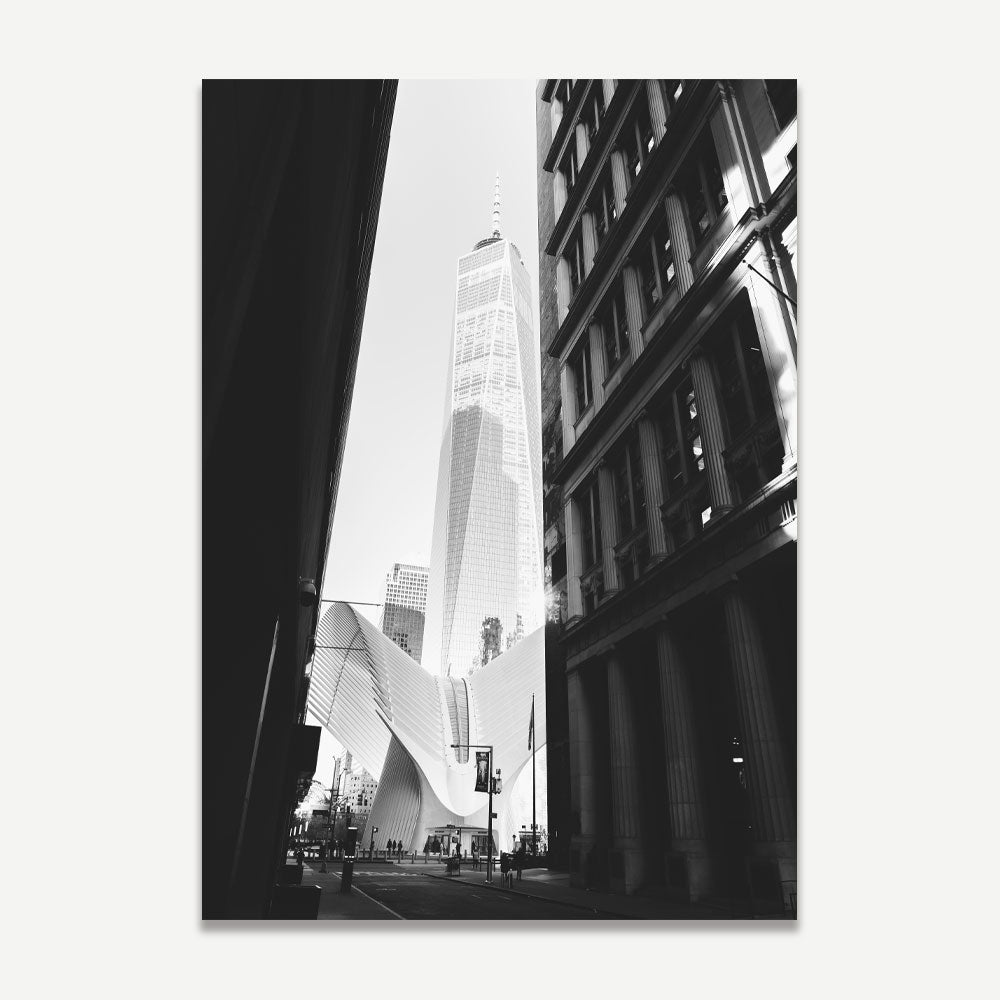 BW Oculus NYC Art Print