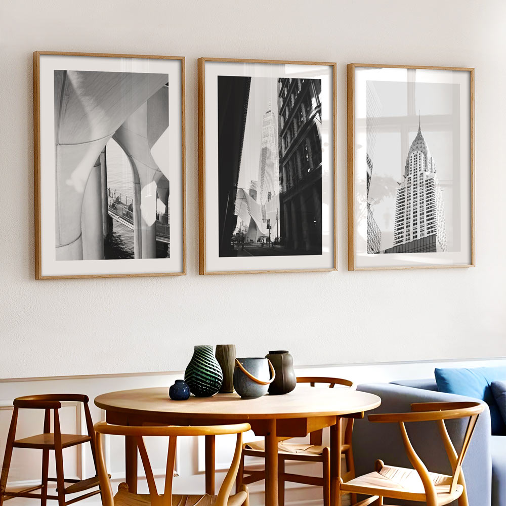 BW Oculus NYC Art Print