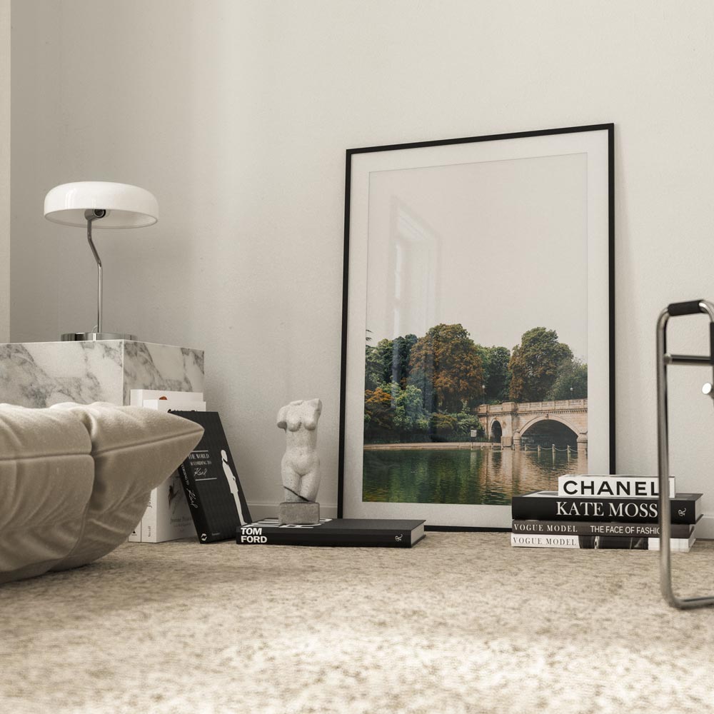 Hyde Park London Art Print