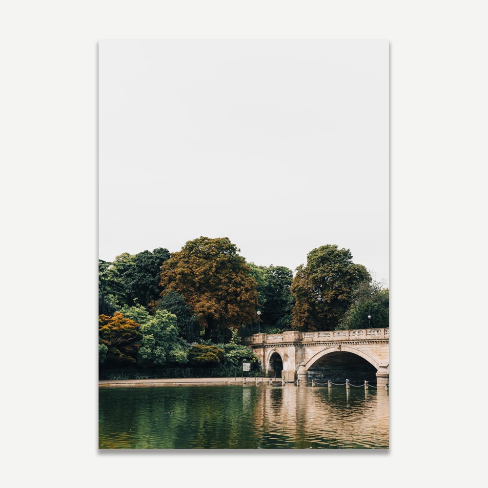 Hyde Park London Art Print