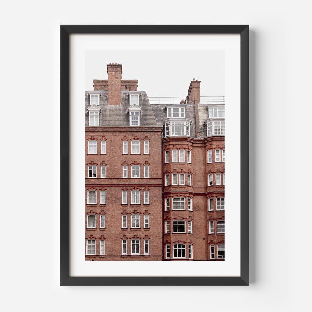 Kensington Terraces I Art Print