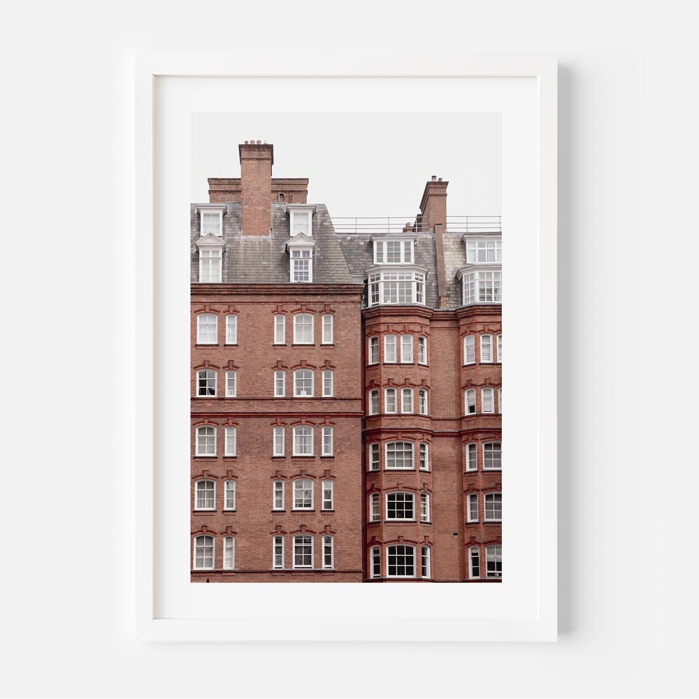 Kensington Terraces I Art Print