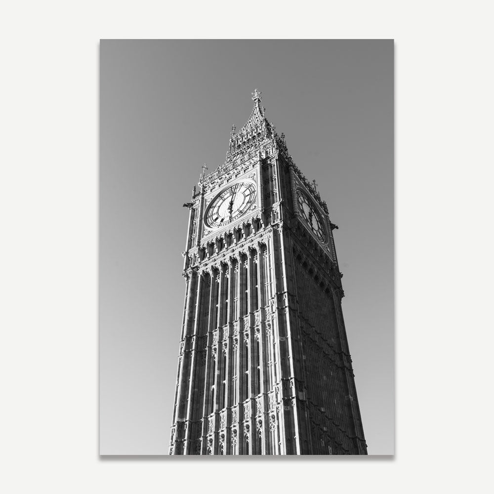 Big Ben BW Art Print