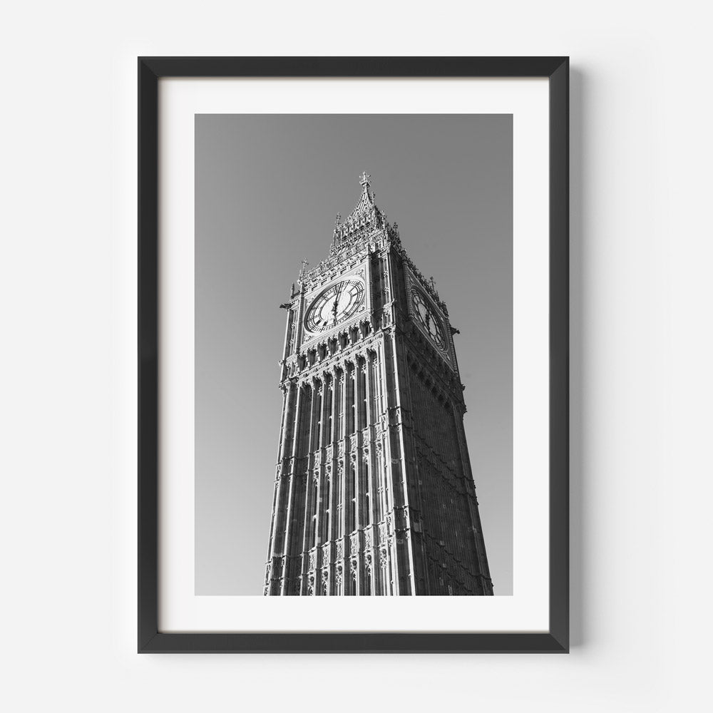 Big Ben BW Art Print