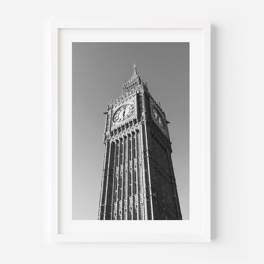 Big Ben BW Art Print
