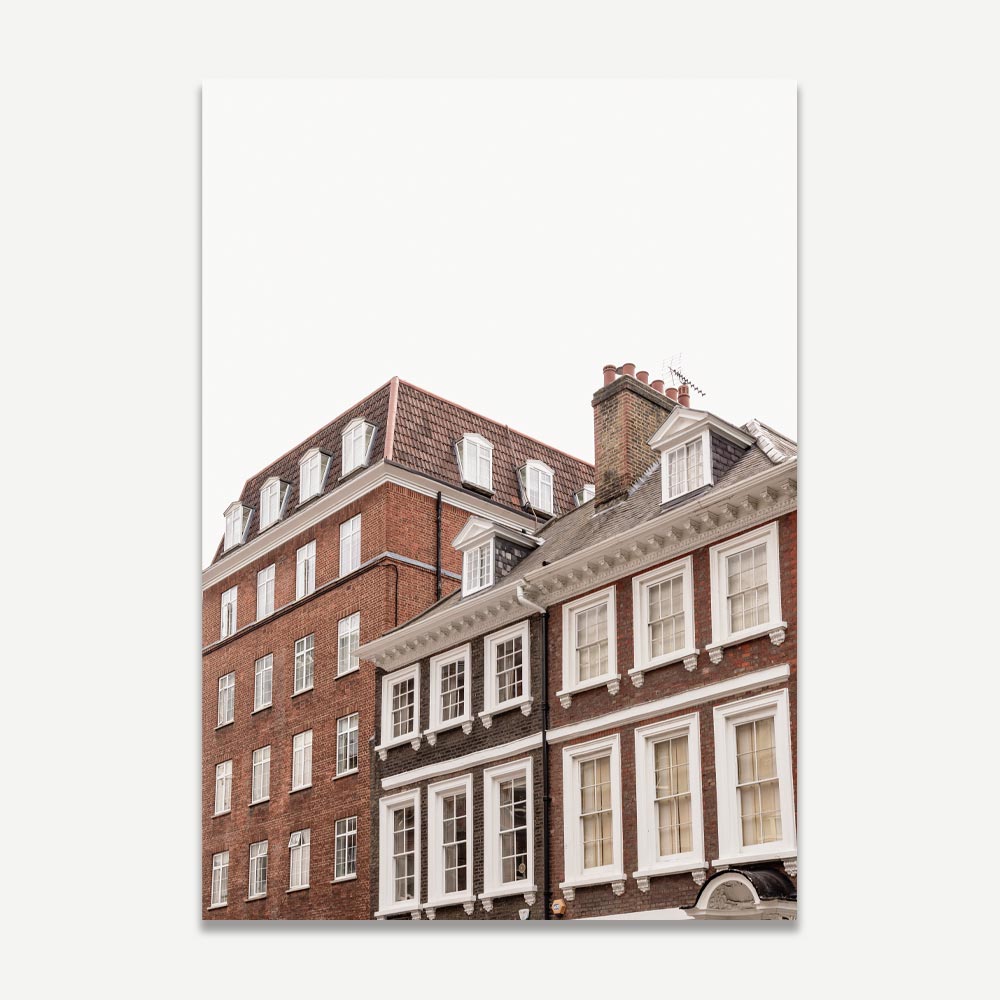 Kensington Terraces II Art Print