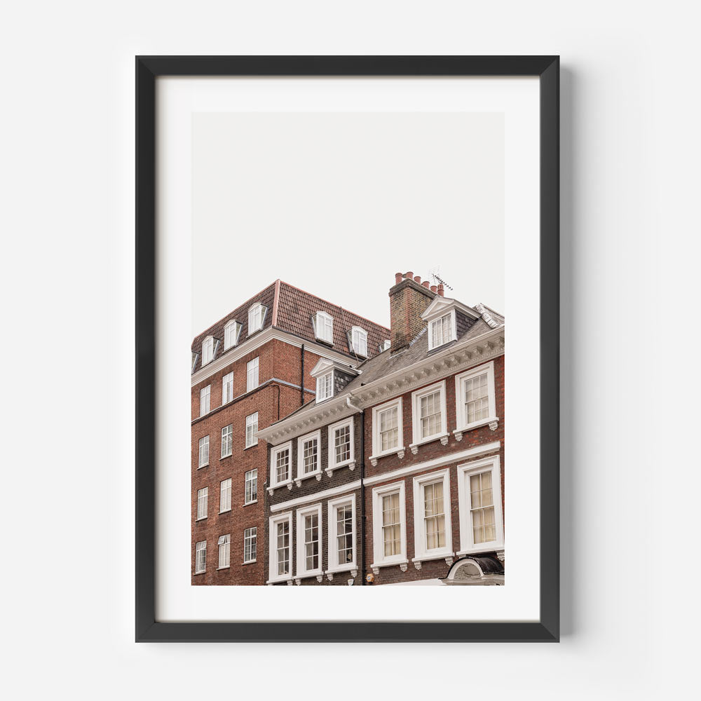 Kensington Terraces II Art Print