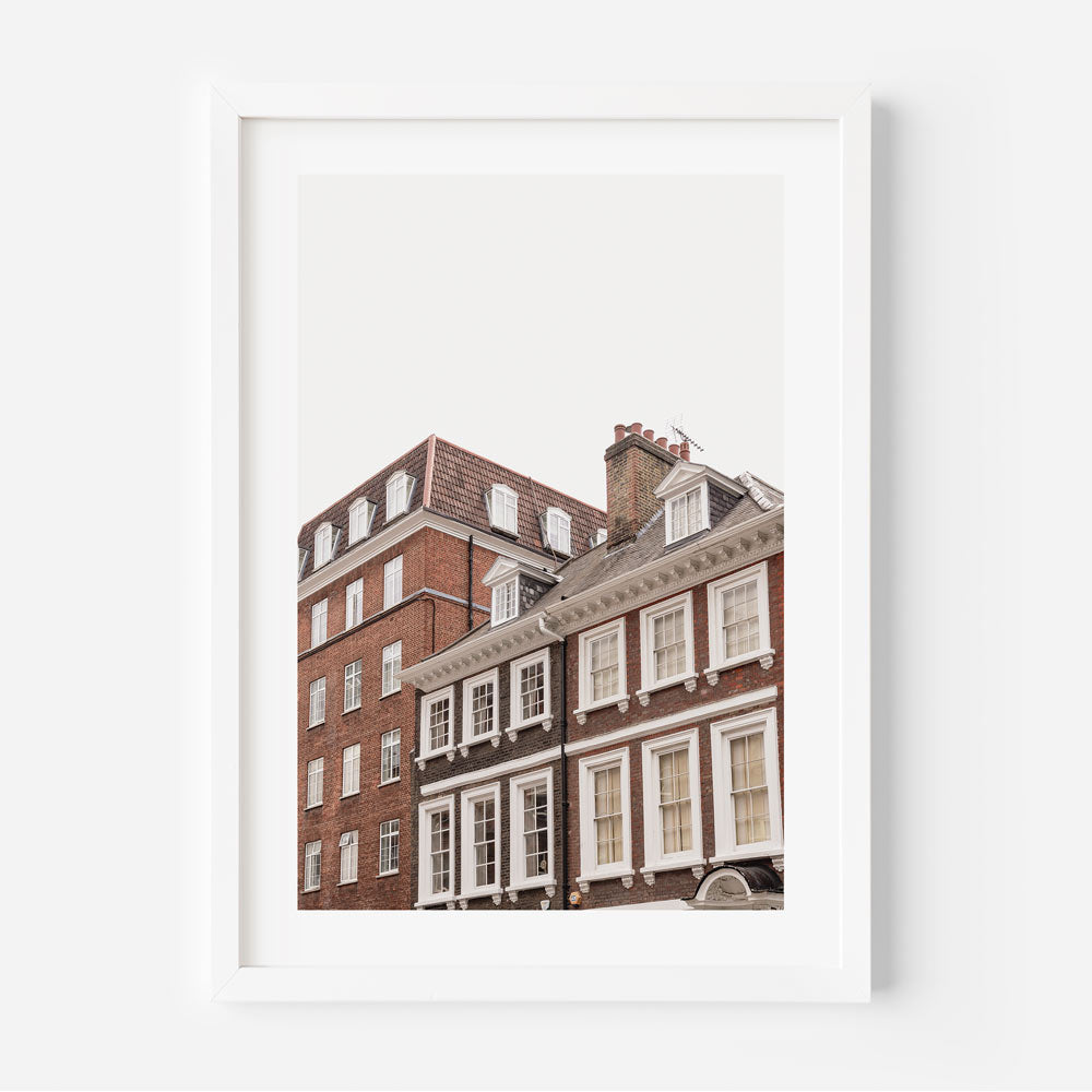 Kensington Terraces II Art Print