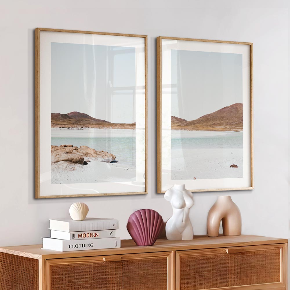 Piedras Rojas III Art Print