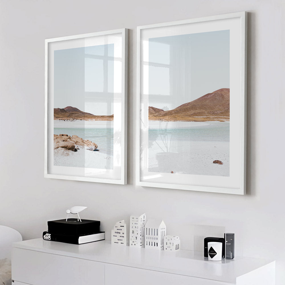 Piedras Rojas Chile Art Print