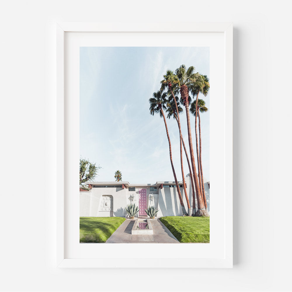 That Pink Door Palm Springs Art Print