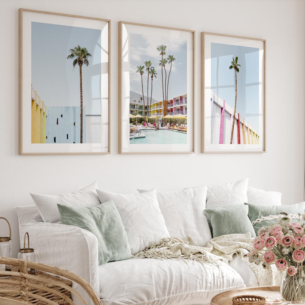 Saguaro Hotel PS Art Print