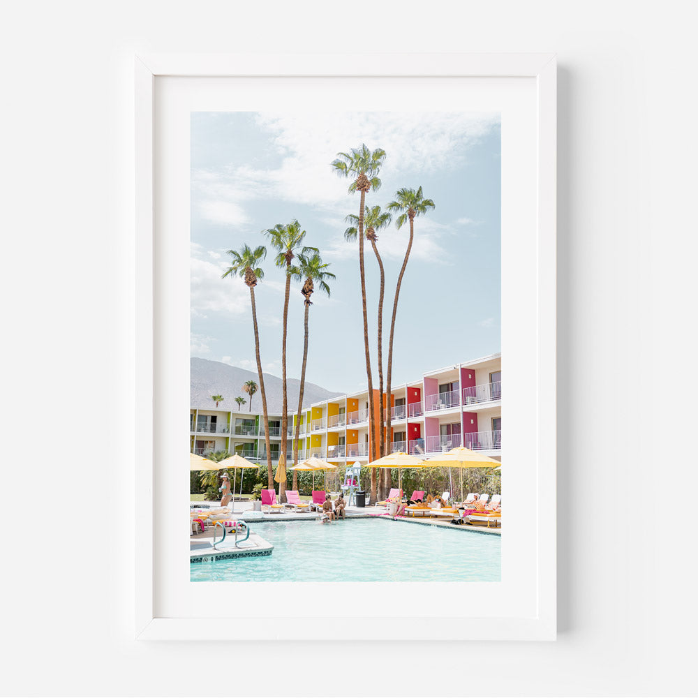Saguaro Hotel PS Art Print