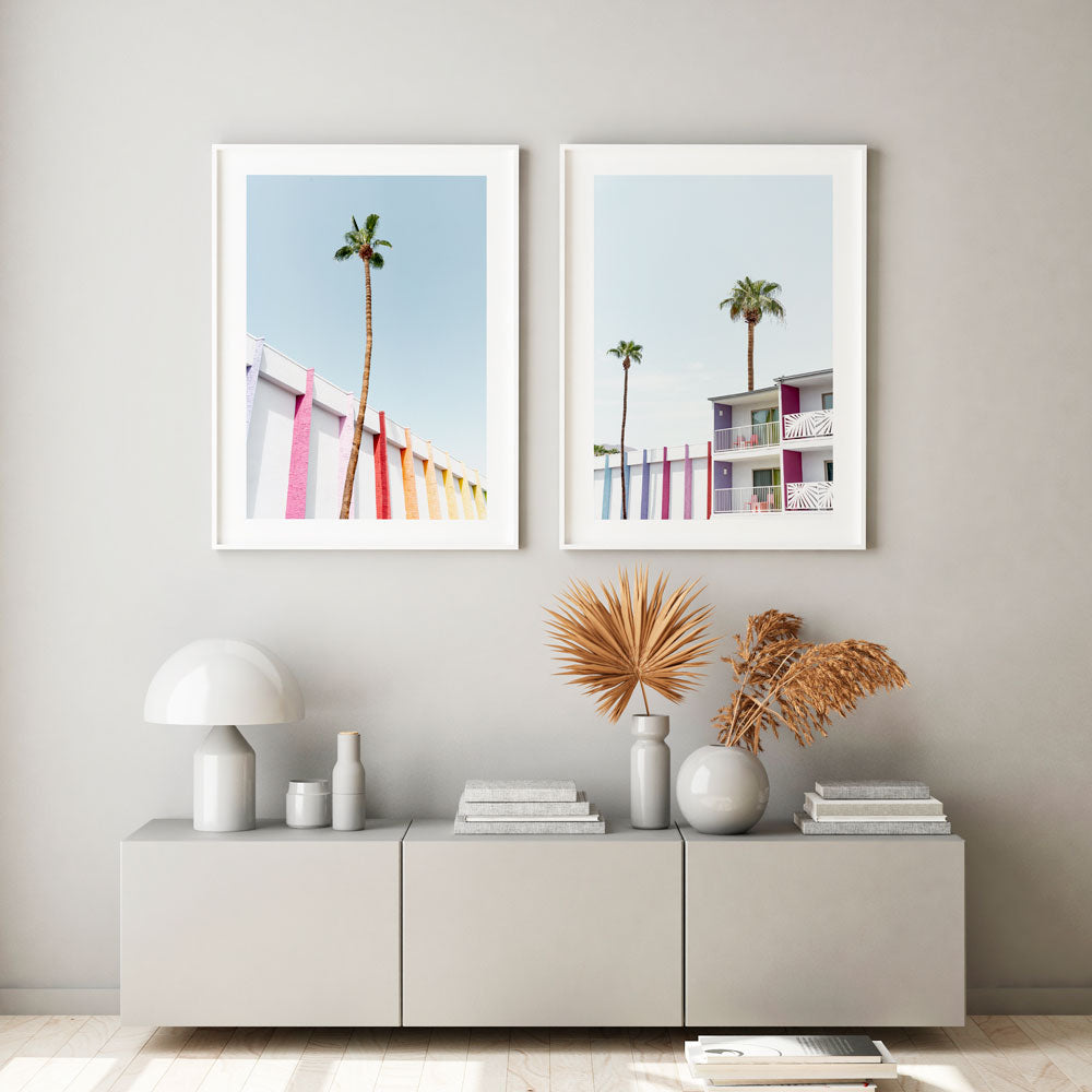 Saguaro Palms Art Print