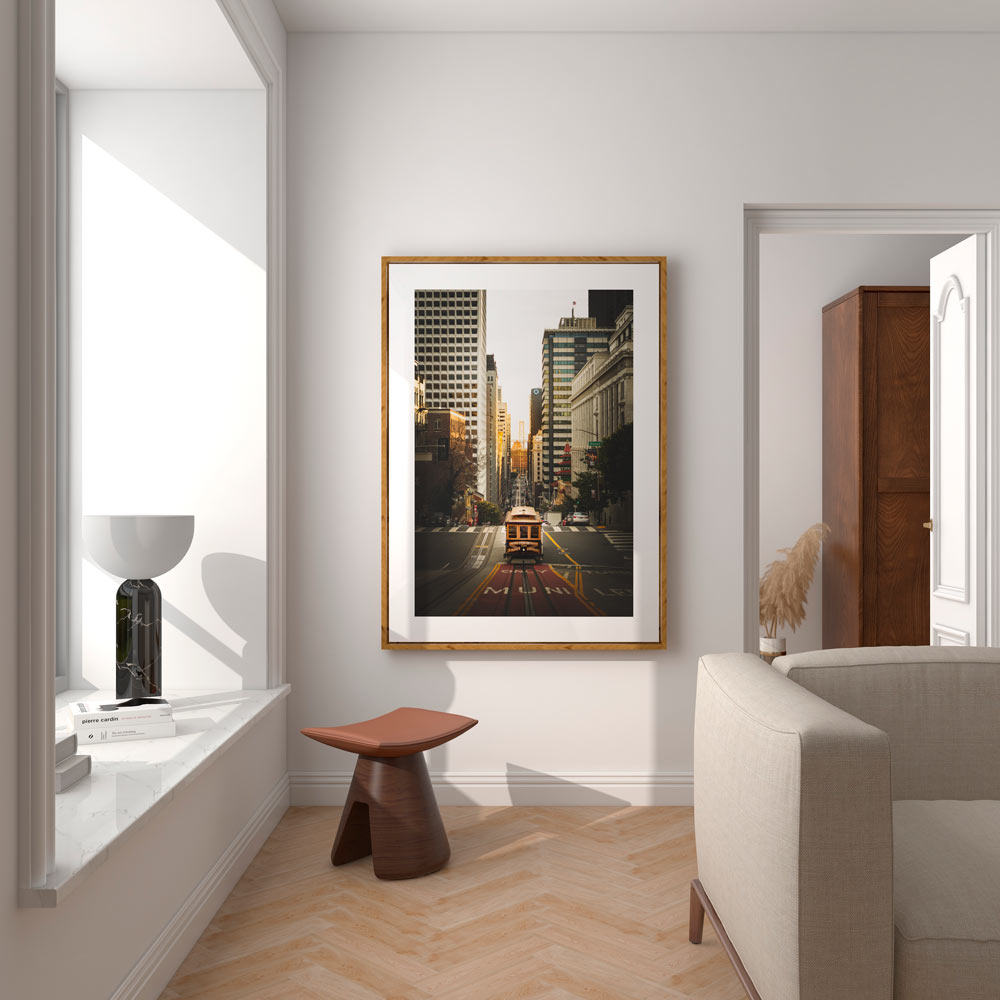 San Francisco Cable Car Art Print