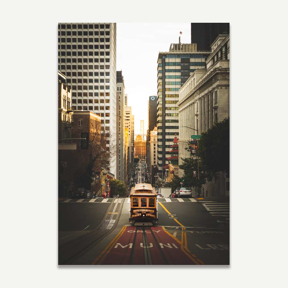 San Francisco Cable Car Art Print