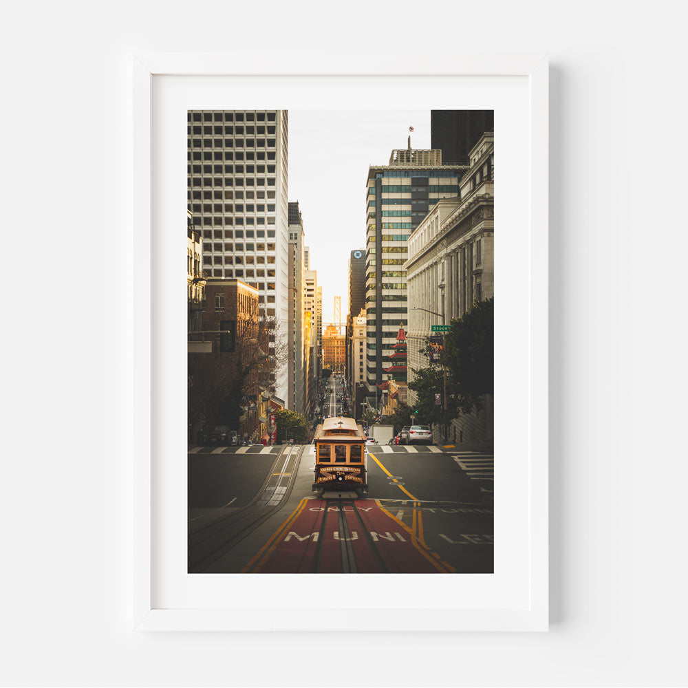 San Francisco Cable Car Art Print