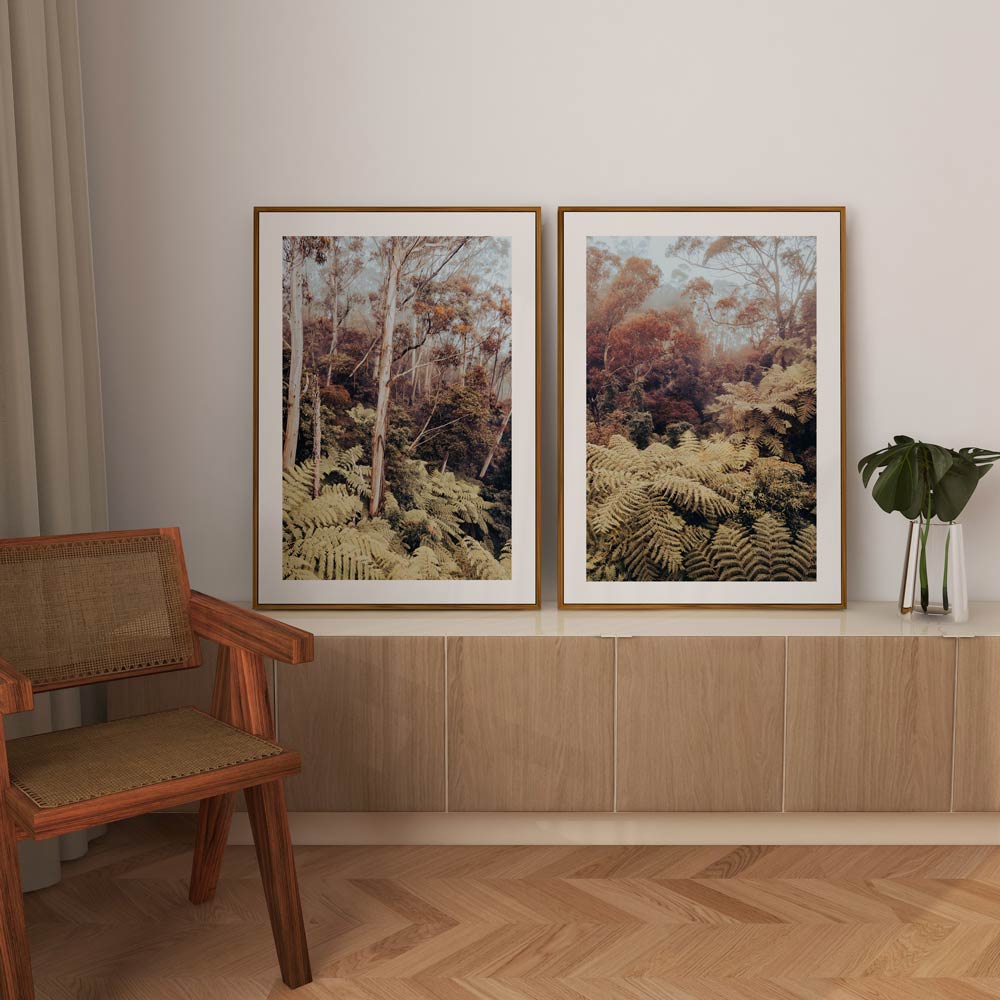 Set of 2 Art Prints - Canyon I & II