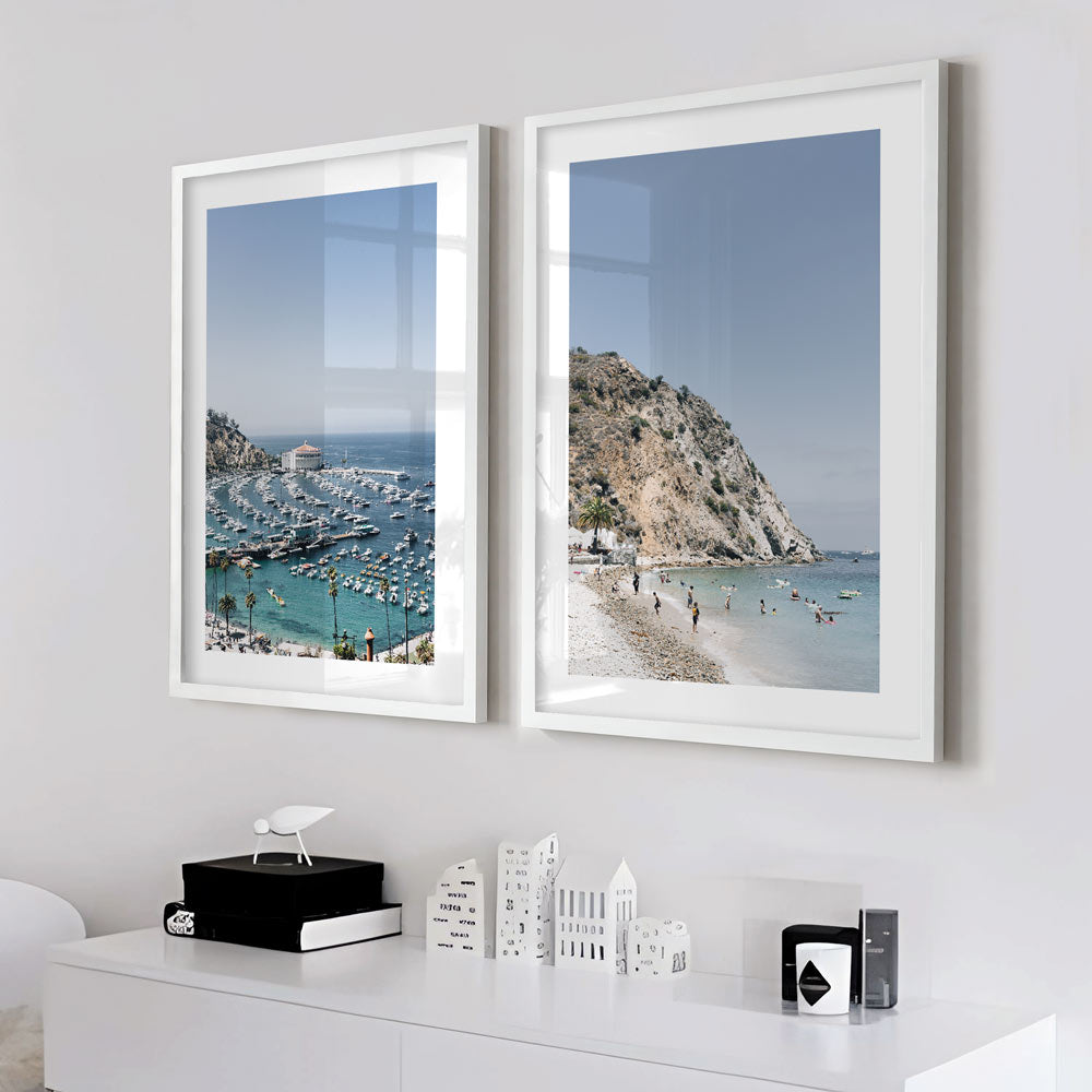 Set of 2 Art Prints - Catalina I & III