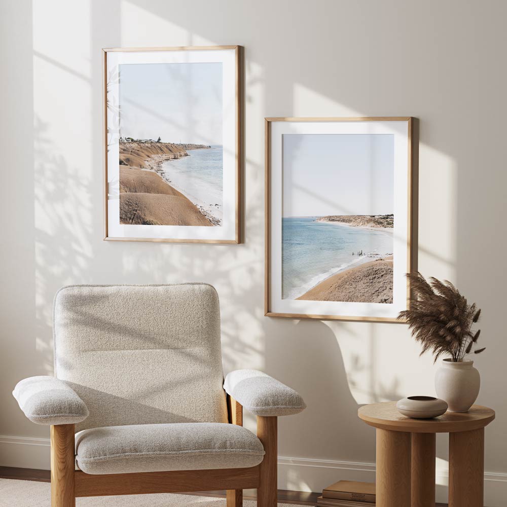 Set of 2 Art Prints - Port Willunga N & Port Willunga S