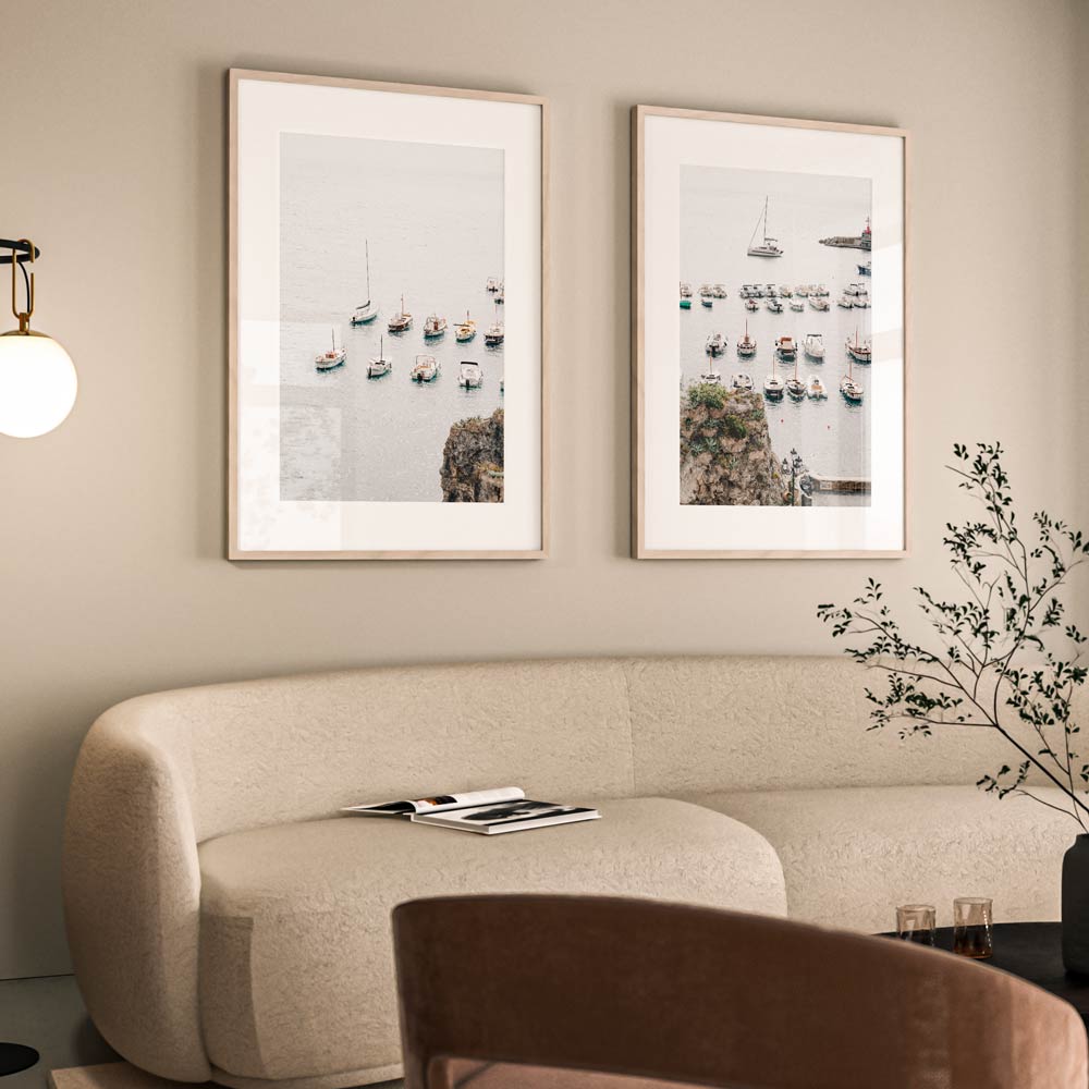 Porto Di Amalfi I Art Print