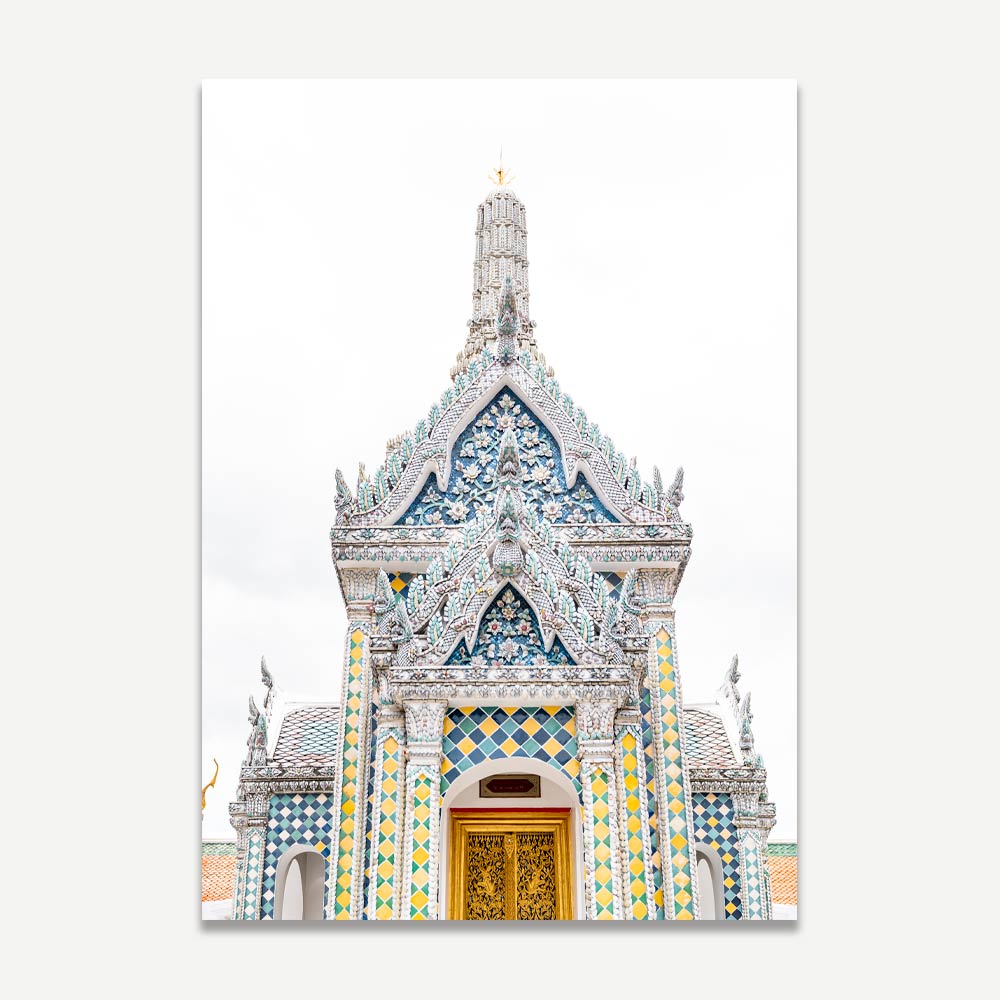 Temple Palace Thailand Art Print