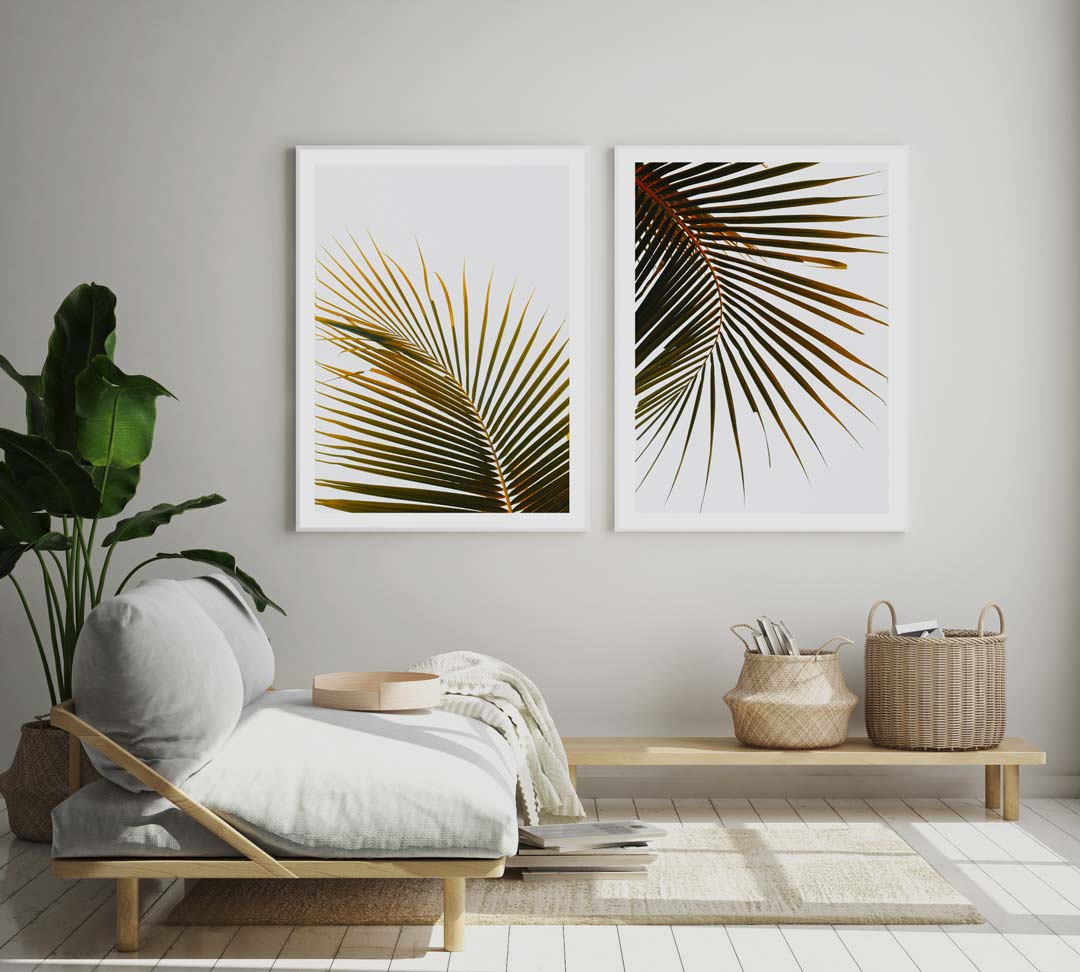 Tropical Palm Frond Art Print