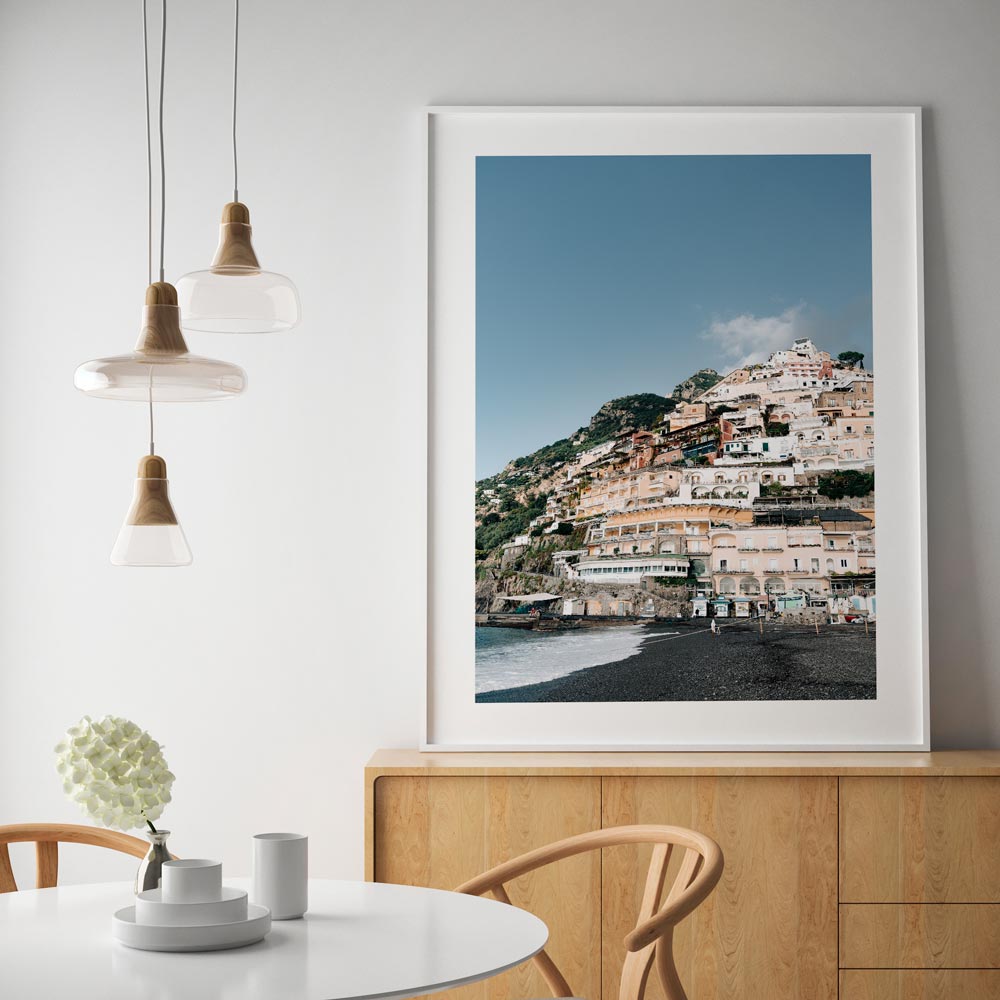 Positano Spiaggia Art Print
